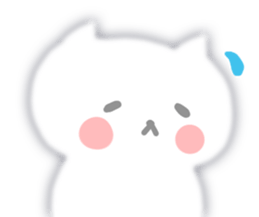 She is fluffy cat sticker #3732797