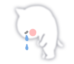 She is fluffy cat sticker #3732798