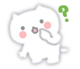 She is fluffy cat sticker #3732809