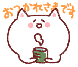 The crayon cat sticker #3734269