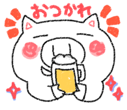 Crayon pig sticker #3811572