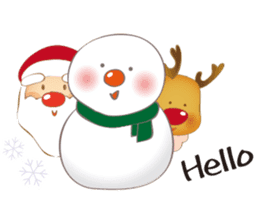 Christmas and New year sticker #3850703