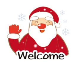 Christmas and New year sticker #3850707