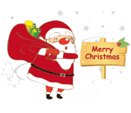 Christmas and New year sticker #3850715