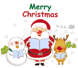 Christmas and New year sticker #3850719