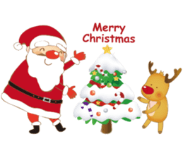 Christmas and New year sticker #3850721