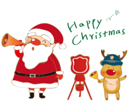 Christmas and New year sticker #3850725