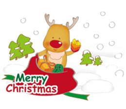 Christmas and New year sticker #3850728