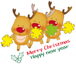 Christmas and New year sticker #3850729