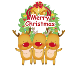 Christmas and New year sticker #3850730