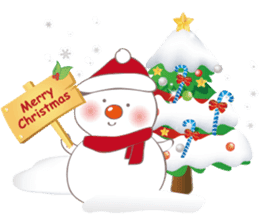 Christmas and New year sticker #3850731
