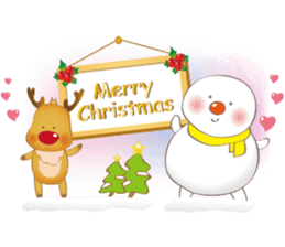 Christmas and New year sticker #3850735