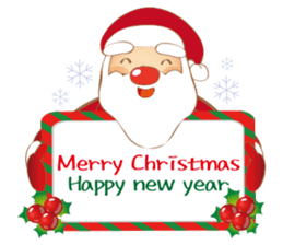 Christmas and New year sticker #3850739