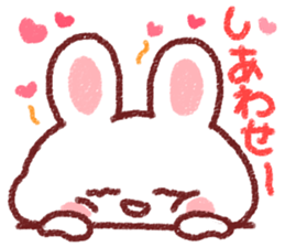 Love love rabbit! sticker #4120135