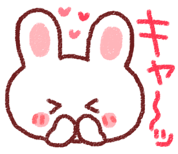 Love love rabbit! sticker #4120142