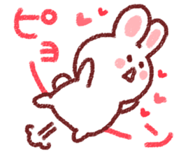 Love love rabbit! sticker #4120145