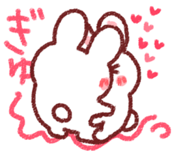 Love love rabbit! sticker #4120146