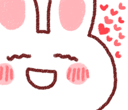 Love love rabbit! sticker #4120151