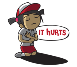 Sarini (English Version) sticker #4144208