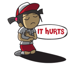 Sarini (English Version) sticker #4144208