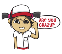 Sarini (English Version) sticker #4144209