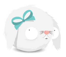 Ollimania's Cotton Ball Bunnies sticker #4145727