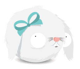 Ollimania's Cotton Ball Bunnies sticker #4145727
