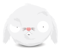 Ollimania's Cotton Ball Bunnies sticker #4145733