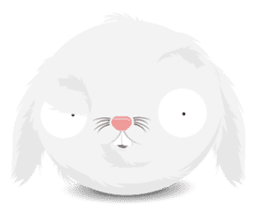 Ollimania's Cotton Ball Bunnies sticker #4145733