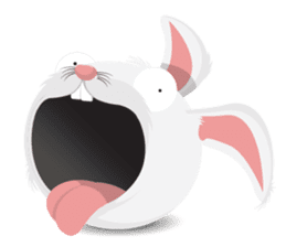 Ollimania's Cotton Ball Bunnies sticker #4145738