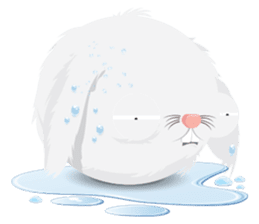 Ollimania's Cotton Ball Bunnies sticker #4145747