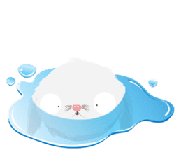 Ollimania's Cotton Ball Bunnies sticker #4145752