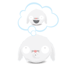 Ollimania's Cotton Ball Bunnies sticker #4145756