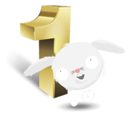 Ollimania's Cotton Ball Bunnies sticker #4145759