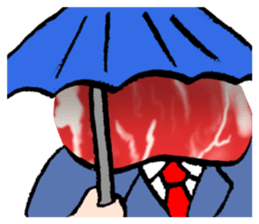 My boss is meat. sticker #4197919