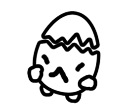 Tamagohan is boiled eggs sticker #4348501