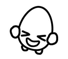 Tamagohan is boiled eggs sticker #4348523