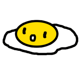 Tamagohan is boiled eggs sticker #4348532