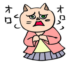 A student preparing for an exam. sticker #4866371