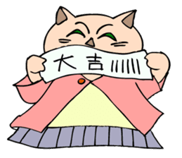 A student preparing for an exam. sticker #4866380