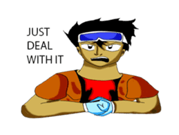 ISSAC THE TRAVELER sticker #4912026