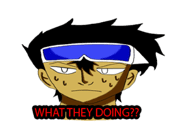 ISSAC THE TRAVELER sticker #4912027