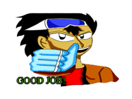 ISSAC THE TRAVELER sticker #4912029