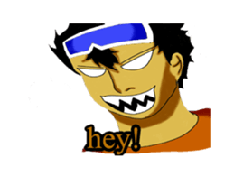 ISSAC THE TRAVELER sticker #4912038