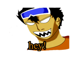 ISSAC THE TRAVELER sticker #4912038