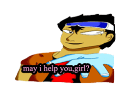 ISSAC THE TRAVELER sticker #4912040