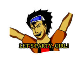 ISSAC THE TRAVELER sticker #4912042