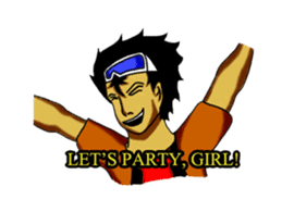 ISSAC THE TRAVELER sticker #4912042