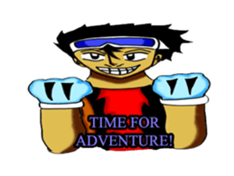 ISSAC THE TRAVELER sticker #4912045