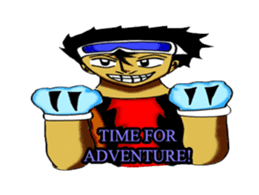 ISSAC THE TRAVELER sticker #4912045